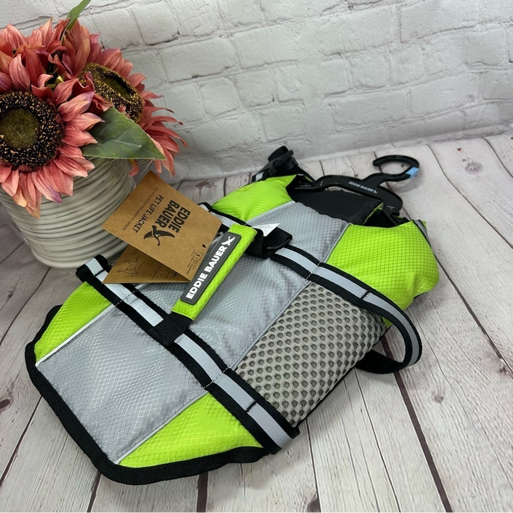 NWT eddie bauer pet life jacket sz small fur baby outdoor lake beach safety